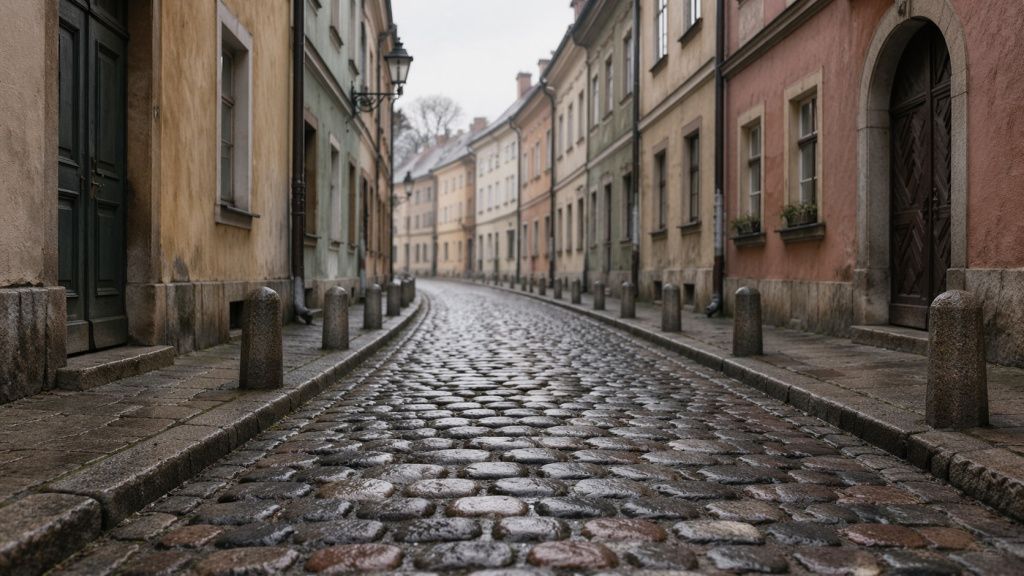 Старинная брусчатка