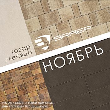 Товар месяца Braer — Ноябрь